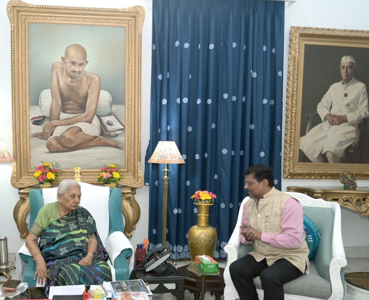 Meeting with the Honourable Governor.