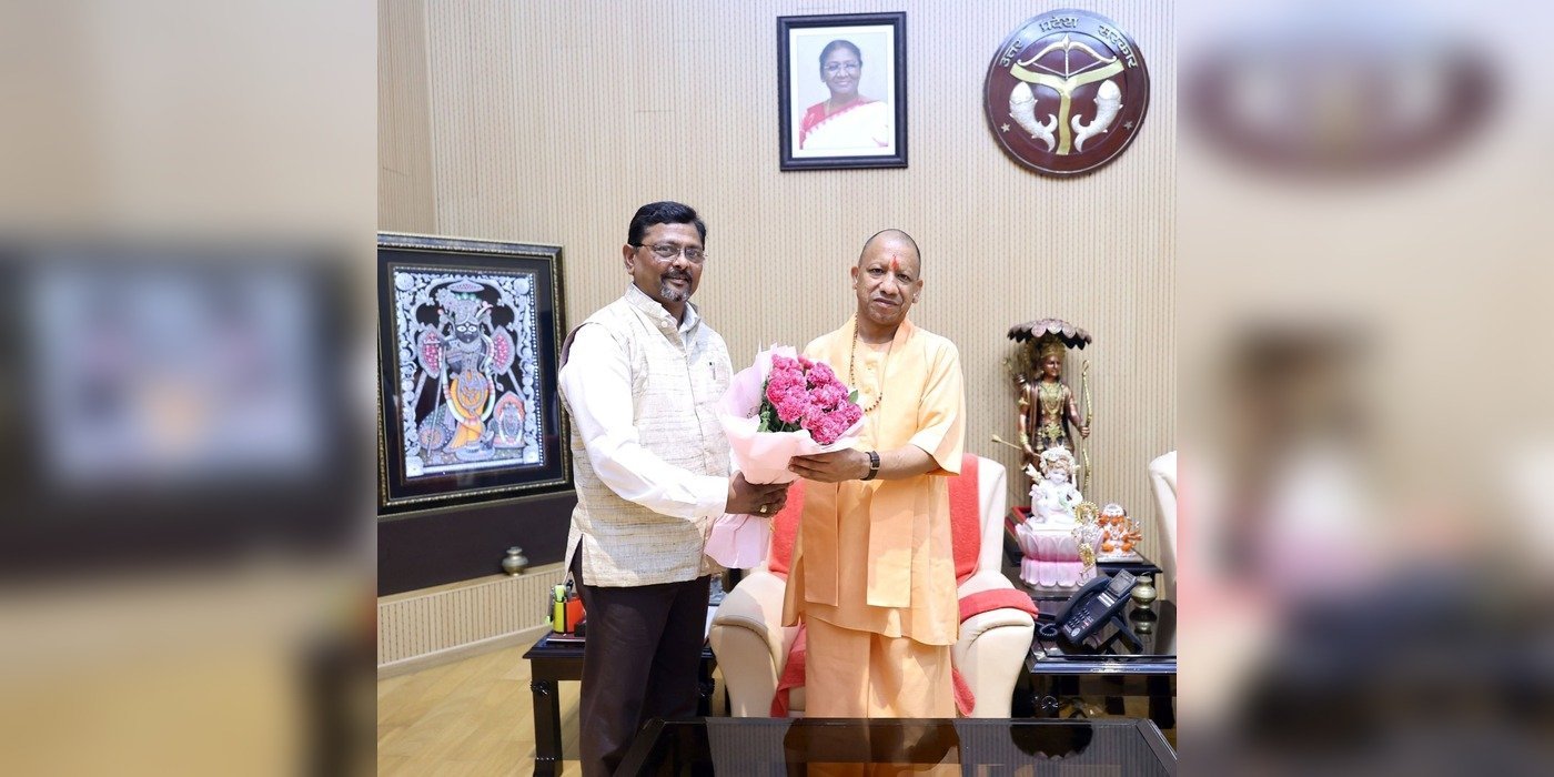 Meeting with the Honourable Chief Minister of Uttar Pradesh.